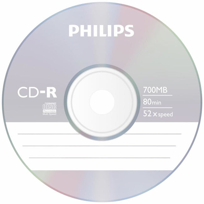 PHILIPS CD-R 52X JEWEL CASE SINGOLOAttaccalaspina