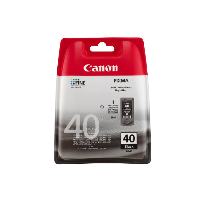 CANON CART.INK-JET NERA PG40 16ML SECURITY BLISTERAttaccalaspina