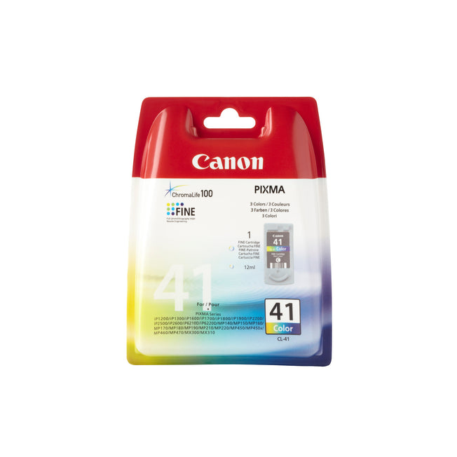 CANON CART.INK-JET COLORE CL41 SECURITY BLISTERAttaccalaspina