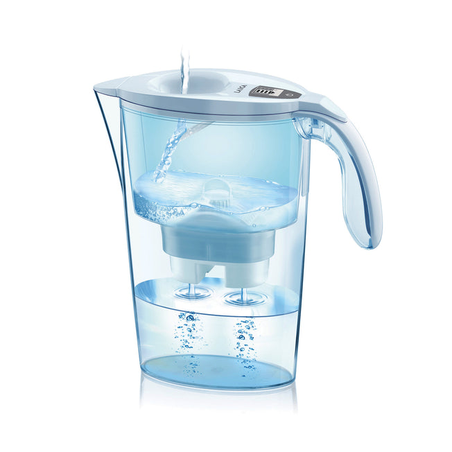 LAICA CARAFFA FILT. 2.3/1.2LT INDICAT.SOST.FILTRO BIANCOAttaccalaspina