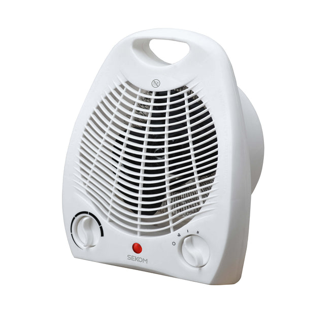 SEKOM TERMOVENTILATORE 2000W TERMOSTATO BIANCOAttaccalaspina