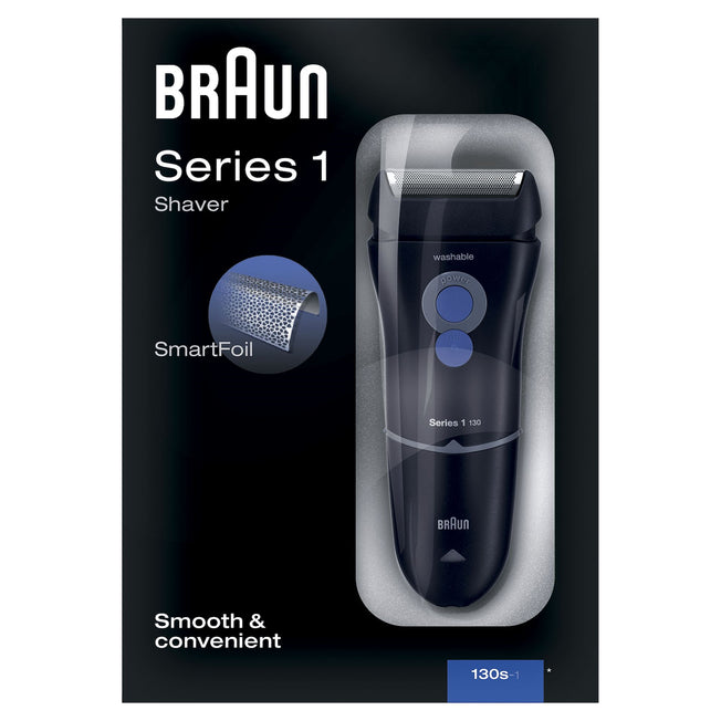 BRAUN RASOIO RETE 1TESTINA TAGLIABASETTE NEROAttaccalaspina