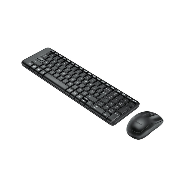 LOGITECH TASTIERA+MOUSE WIRELESS MK220 LAYOUT ITALIAAttaccalaspina