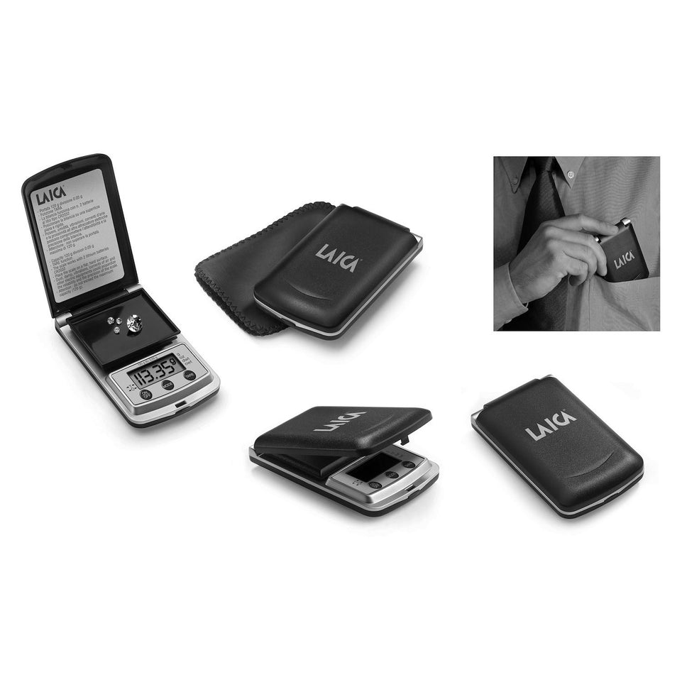 LAICA BILANCIA PRECISIONE PORTATA 120GR DIVIONE 0.05GRAttaccalaspina