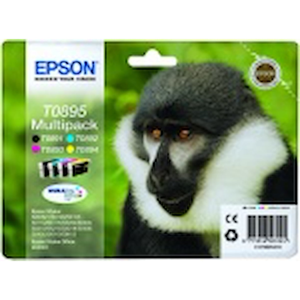 EPSON CART.INKJET MULTIPACK BABBUINO T0895 BLISTERAttaccalaspina