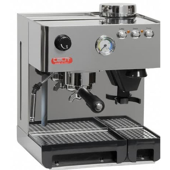 LELIT MACCH.CAFFE ESPRESSO AUT.CALD.OTTONE C/MACINACAFFEAttaccalaspina