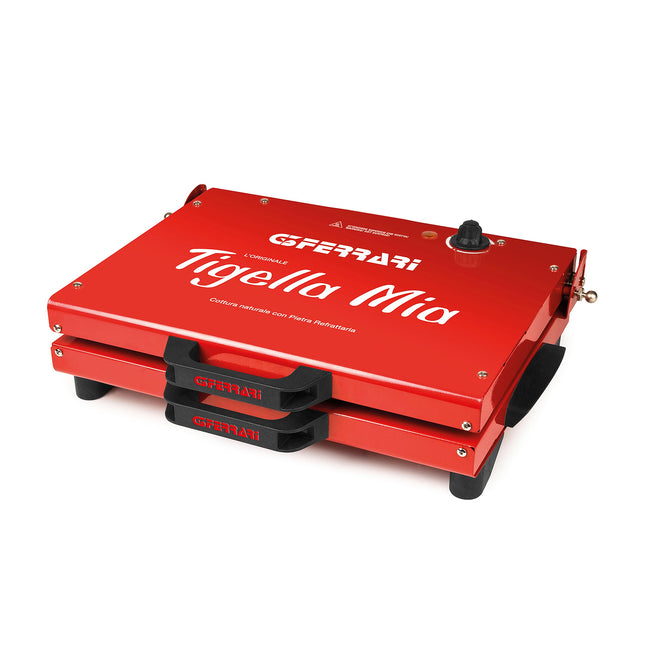 G3 FERRARI TIGELLIERA 1200W 15TIGELLE/8TOST ROSSAO/NEROAttaccalaspina