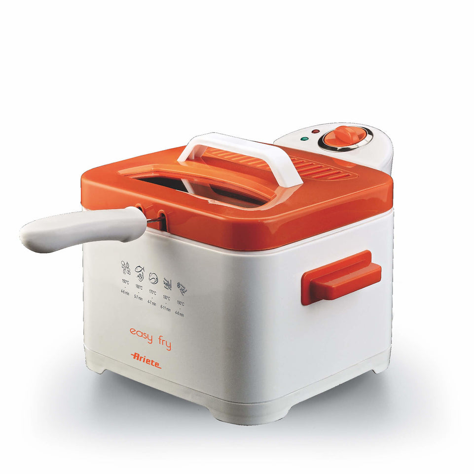 ARIETE FRIGGITRICE 2000W 2.5LT/CEST.700GR SMONTAB. ORANGEAttaccalaspina