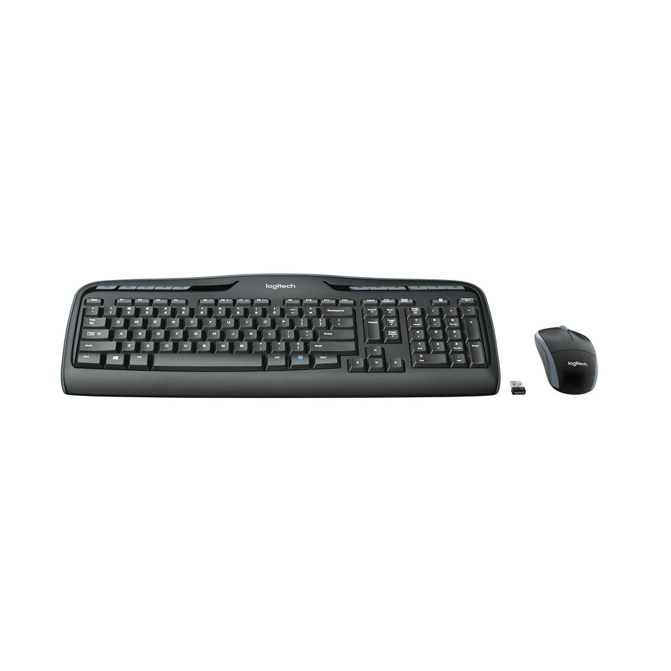 LOGITECH TASTIERA+MOUSE WIRELESS MK330Attaccalaspina