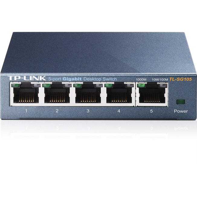 TP-LINK SWITCH 5 PORTE 10/100/1000 PLUG&PLAYAttaccalaspina