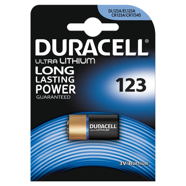 DURACELL BATTERIA CR123A 3V DL123 BL.1PZAttaccalaspina