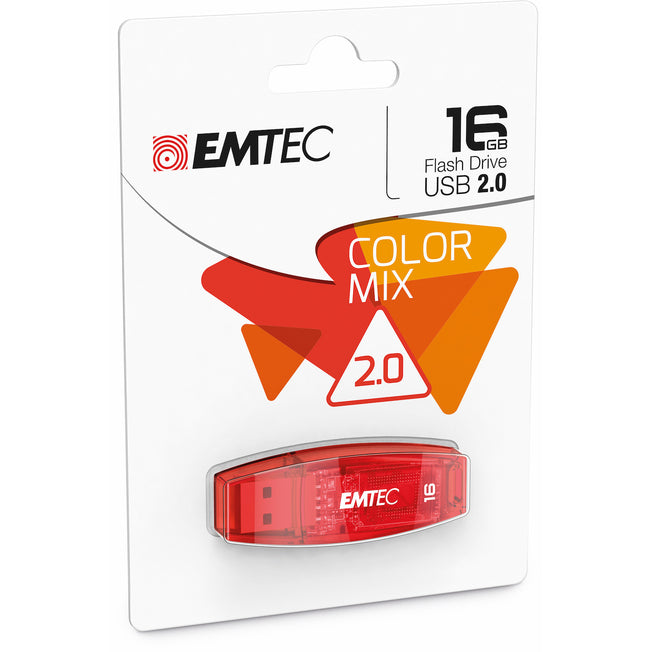 EMTEC PEN DRIVE 16GB C410 TERRA OCRAAttaccalaspina