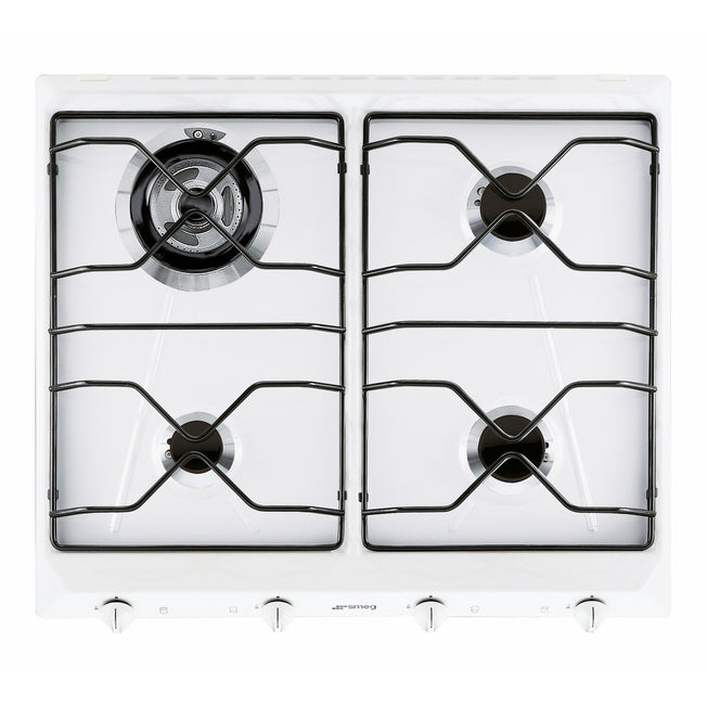 SMEG P.COTT.GAS 60CM 3F+TRIPL.COR. BIANCOAttaccalaspina