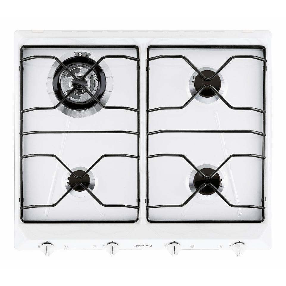 SMEG P.COTT.GAS 60CM 3F+TRIPL.COR. BIANCOAttaccalaspina