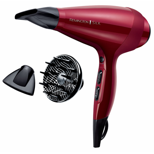 REMINGTON PHON 2400W 2VEL+TURBO 3TEMP. DIFFUSORE ROSSOAttaccalaspina