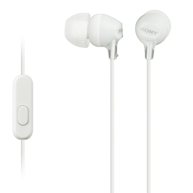 SONY CUFFIA AURIC.IN-EAR 8-22000HZ 100DB 16OHM C/MIC.WHAttaccalaspina