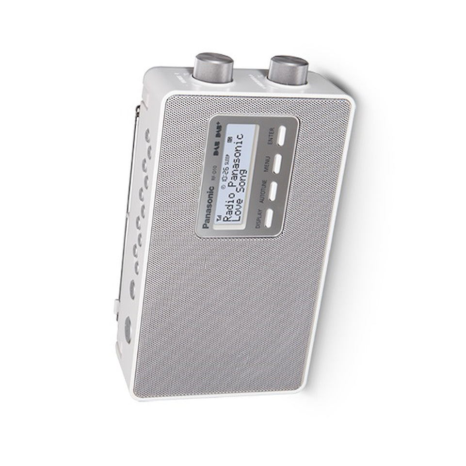 PANASONIC RADIO DAB 2W FM/RDS 87.5-108MHZ DAB+ LCD BIANCOAttaccalaspina
