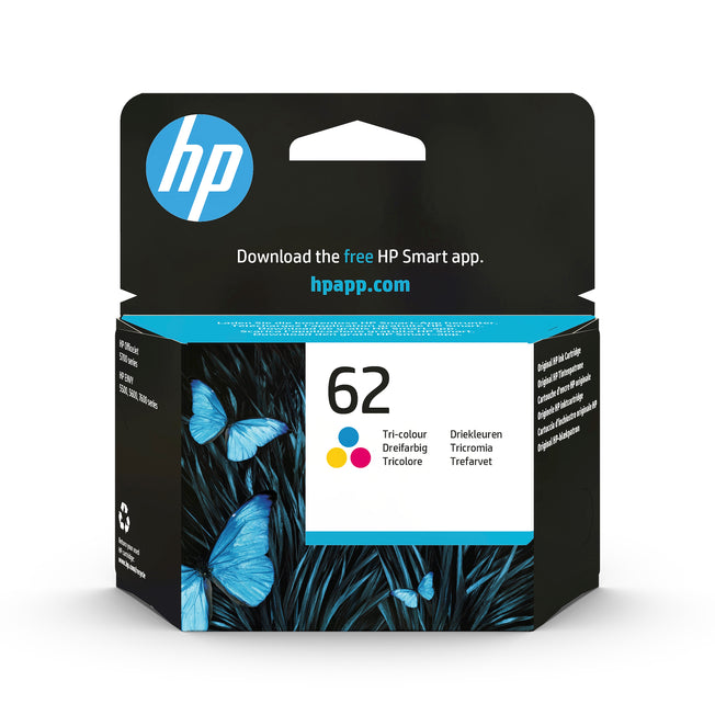 HP CART.INK-JET HP 62 TRICOLOR BLISTERAttaccalaspina