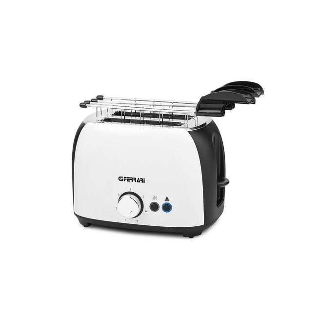G3 FERRARI TOSTAPANE 800W C/PINZE GRANTOAST BIANCOAttaccalaspina