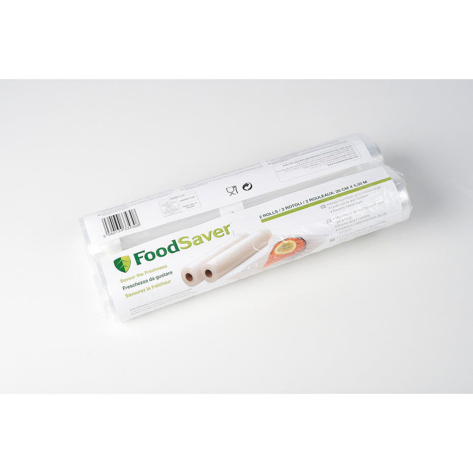 FOODSAVER ROTOLO X MACC. SOTTOVUOTO 28CM X 550CM 2PZ FSR2802Attaccalaspina
