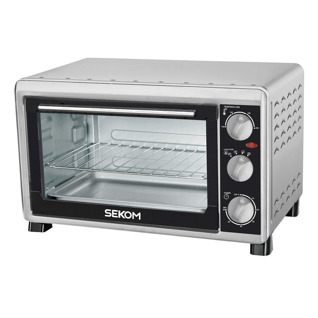 SEKOM FORNETTO EL. 1500W 23LT TIMER MAX.230GR INOXAttaccalaspina