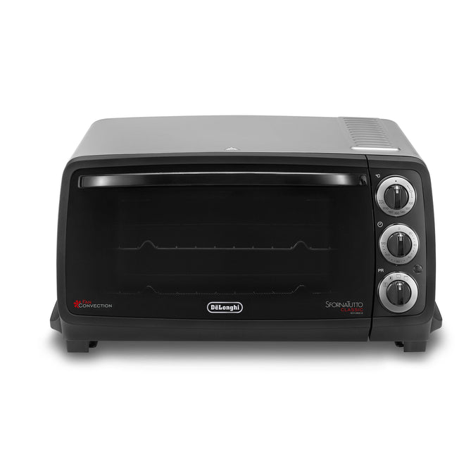 DE LONGHI FORNETTO EL. 1400W 14LT 4FUNZ. MAX220GR TIMER BKAttaccalaspina