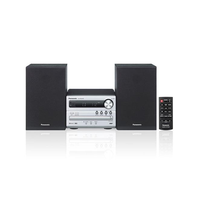 PANASONIC MICRO HIFI 20W CD/MP3 USB BT DAB+ SILVERAttaccalaspina
