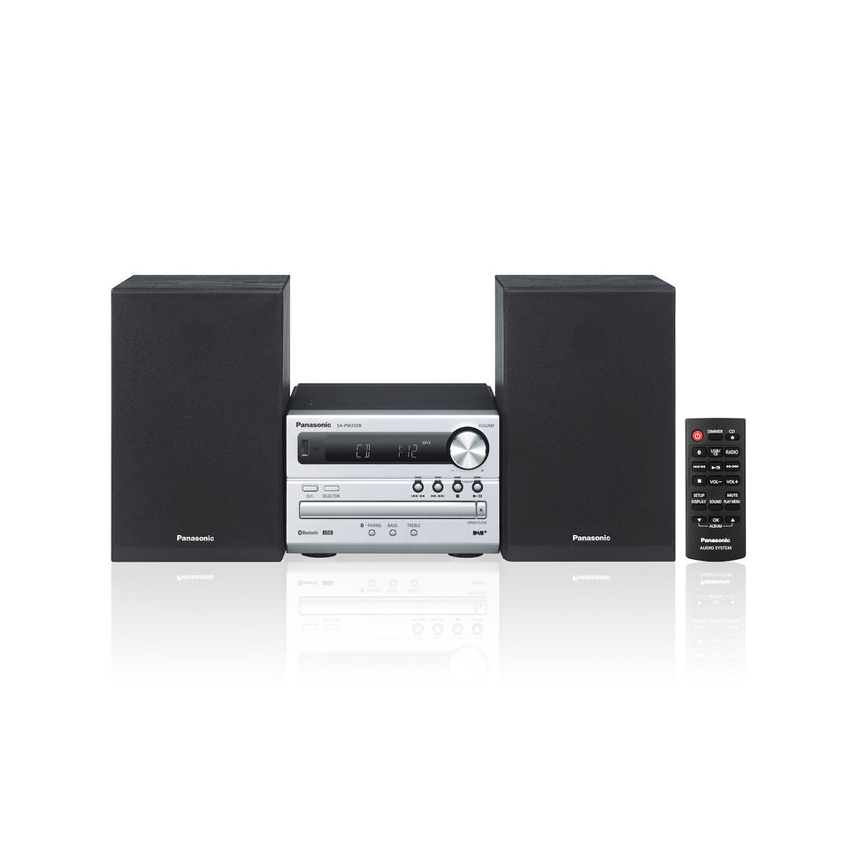 PANASONIC MICRO HIFI 20W CD/MP3 USB BT DAB+ SILVERAttaccalaspina