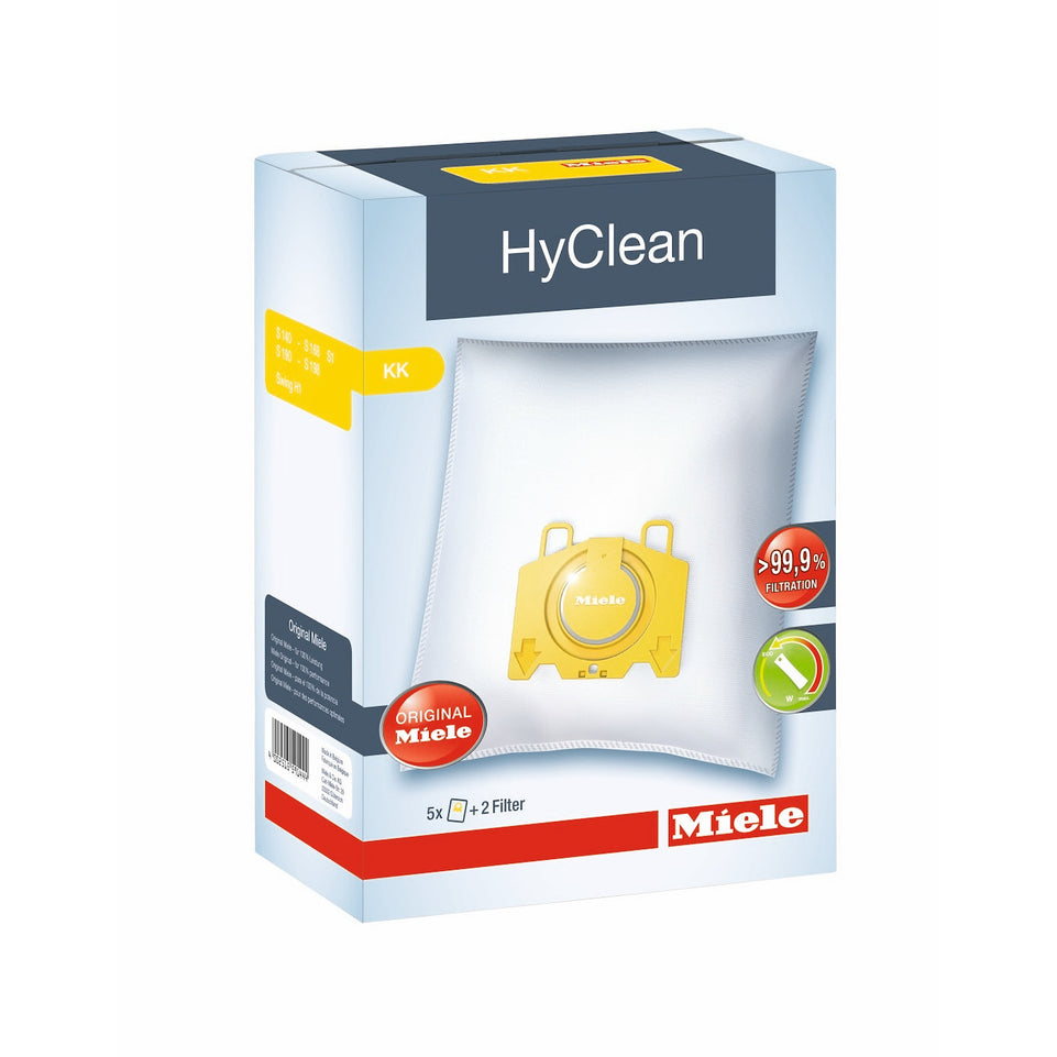 MIELE SACCHETTO POLVERE HYCLEAN K/K SERIE S140/S157S163Attaccalaspina