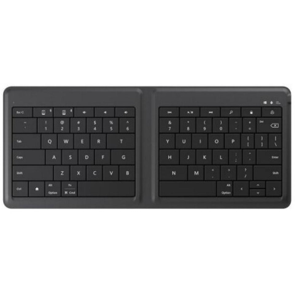 MICROSOFT TASTIERA BT4.0 PIEGHEVOLE COMPAT.IOS/ANDR.NEROAttaccalaspina