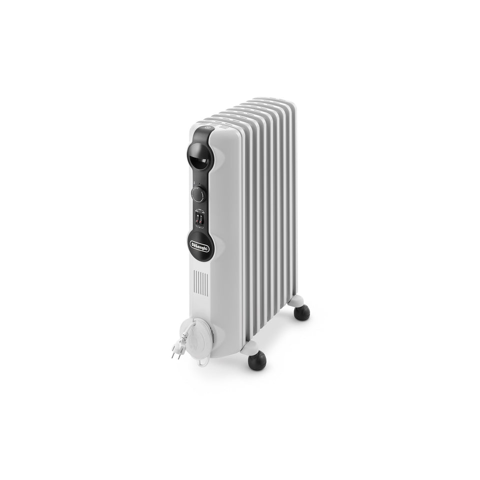 DE LONGHI RADIATORE A OLIO 2000W 9ELEMENTI C/TERMOSTATOAttaccalaspina