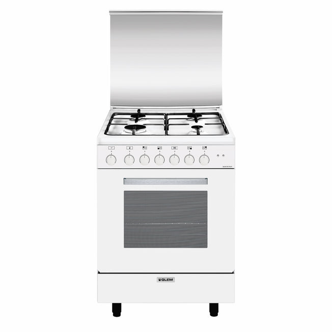 GLEM CUCINA 60CM 4F F.MULTI 6 CL.A BIANCO ALPHAAttaccalaspina
