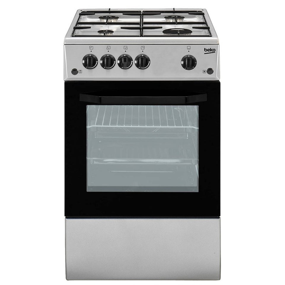BEKO CUCINA 50CM 4F/GAS F.ELETT.CL.B 54LT 3FUNZ.SILVERAttaccalaspina