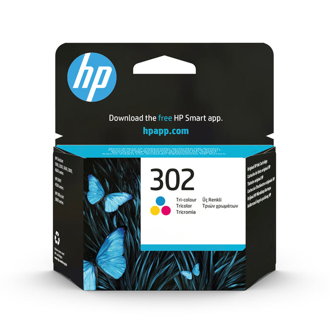 HP CART.INK-JET HP 302 TRICOLOR X OFFICEJET 3830Attaccalaspina