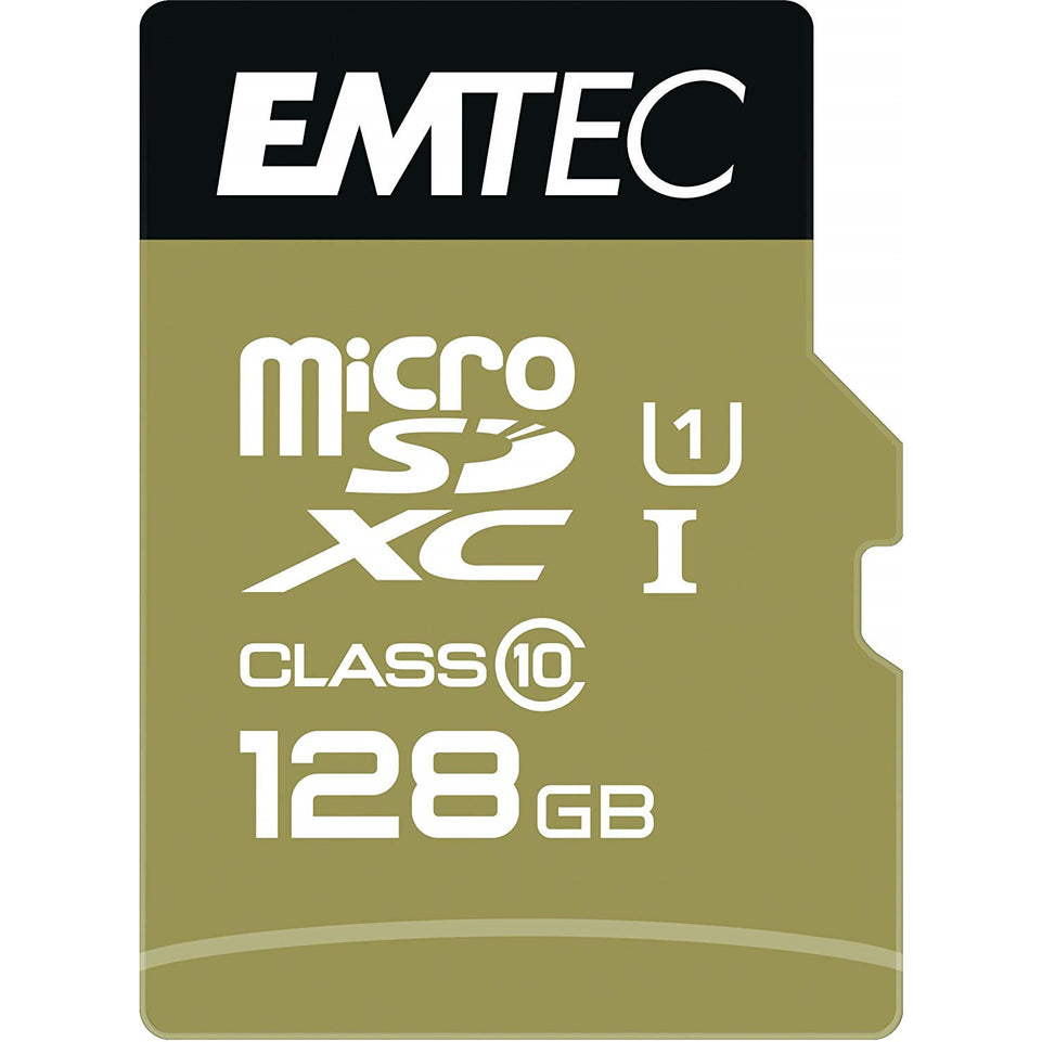 EMTEC MEM.MICRO SD 128GB CL.10 C/ADATTATORE BIANCOAttaccalaspina