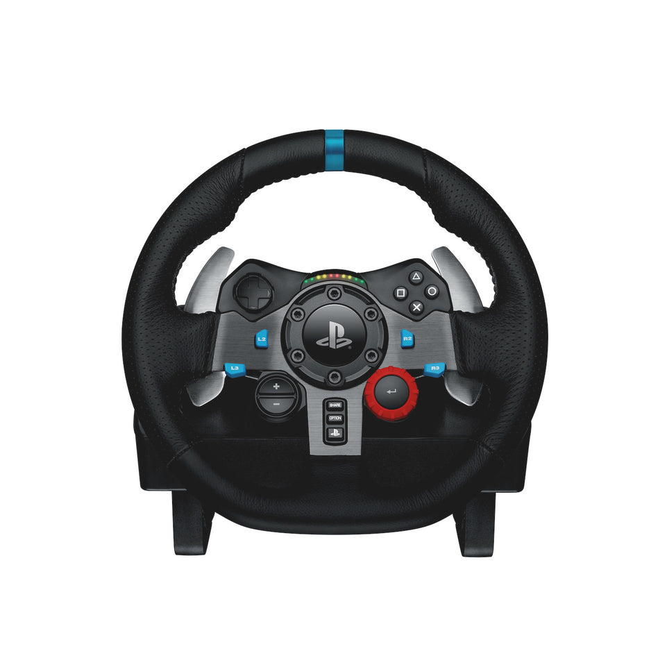 LOGITECH VOLANTE GAME C/PEDALI X PS5 PS4 PC PELLE G29 NEROAttaccalaspina