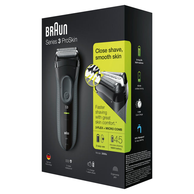 BRAUN RASOIO RIC. W&D LED AUT.45MIN. NEROAttaccalaspina