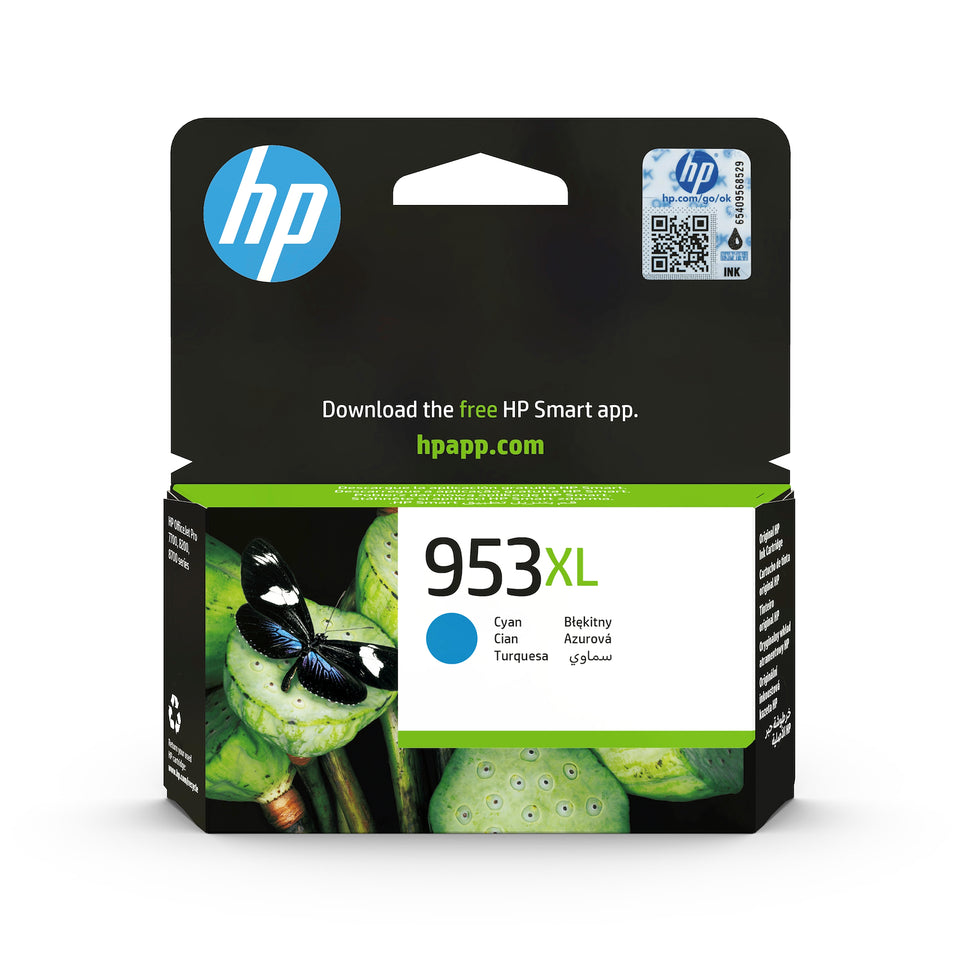 HP CART.INK-JET HP 953XL ALTA CAPACITA' CIANOAttaccalaspina