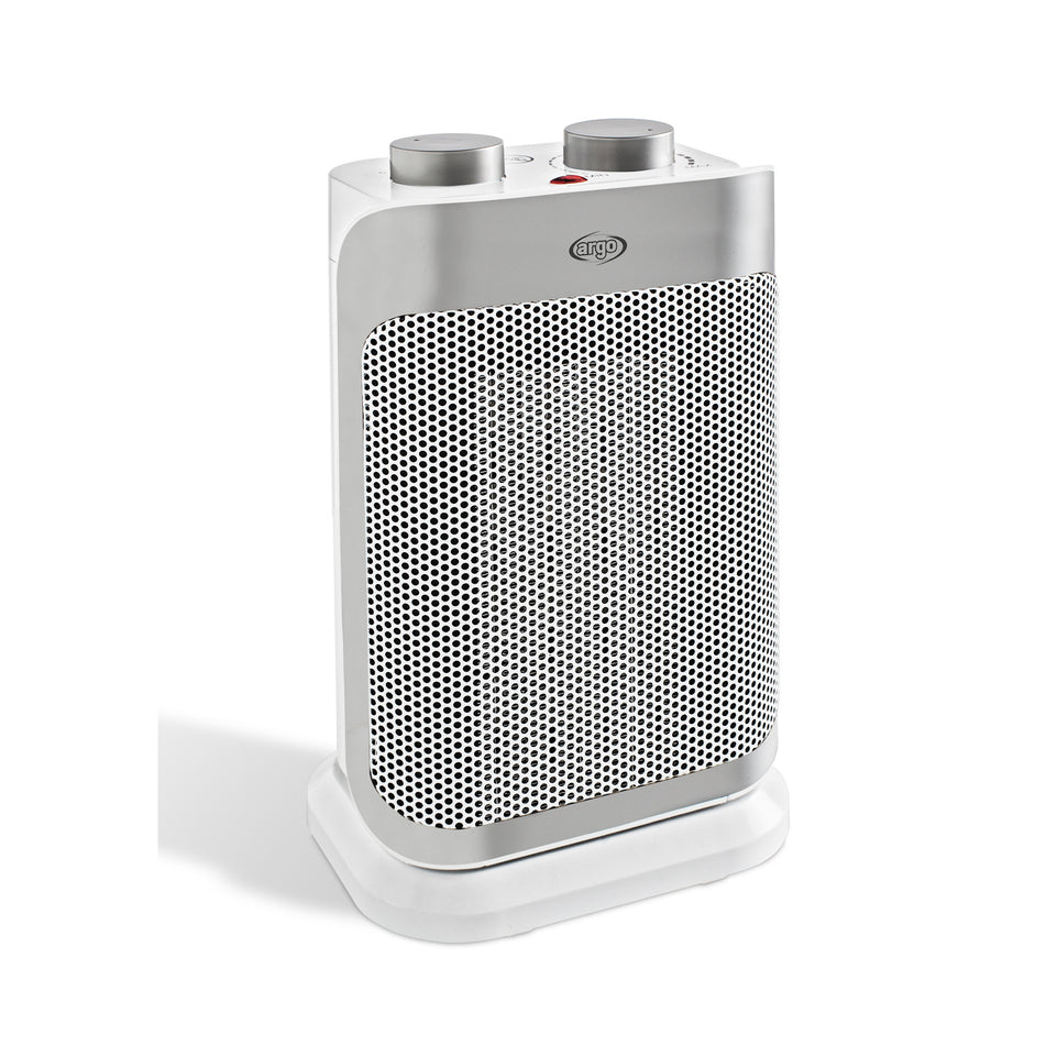 ARGO TERMOVENTILATORE CERAMICO 1500W ECO/COMFORT BIANCOAttaccalaspina