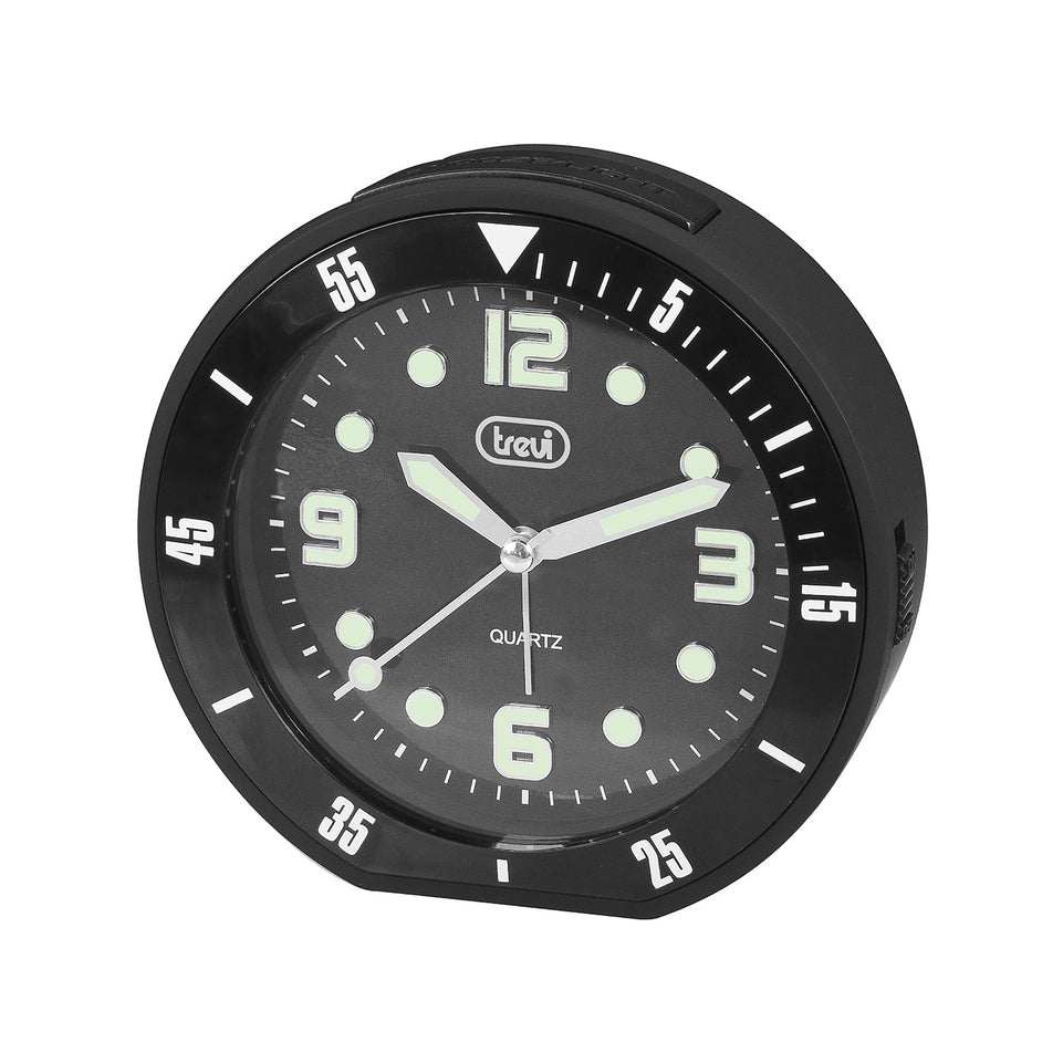 TREVI OROLOGIO CON SVEGLIA MOV.SILENZIOSO SL 3091 R NERAAttaccalaspina