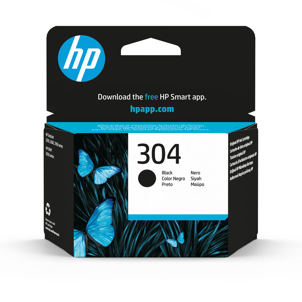 HP CART.INK HP 304 NERO BLISTERAttaccalaspina