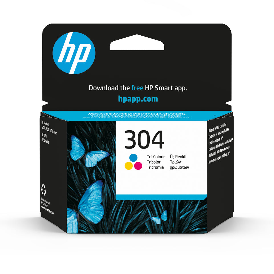 HP CART.INK JET HP 304 TRICROMIA BLISTERAttaccalaspina