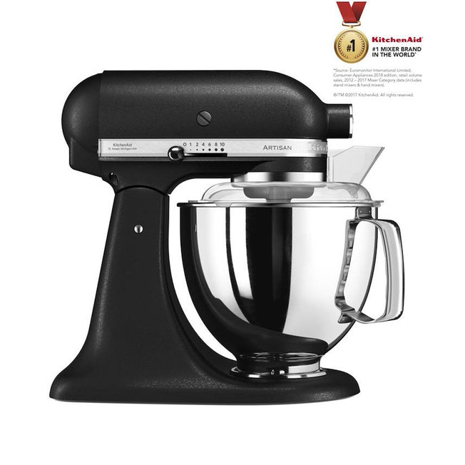 KITCHENAID IMPASTATORE 300W 4.8LT 2CIOT.INOX GHISA NEROAttaccalaspina