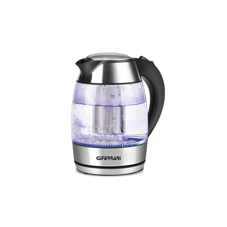 G3 FERRARI BOLLITORE EL.2200W 1.8LT LED "BOLLE BLU" INOXAttaccalaspina