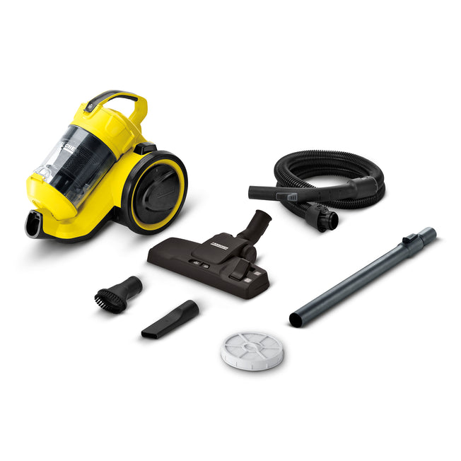KARCHER ASPIR. S/SACCO 700W 06LT HEPA CL.A NERO/GIALLOAttaccalaspina