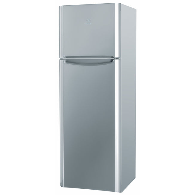 INDESIT FRIGO 2P. 318LT CE.F VENTILATO 4RIP.VETRO SILVERAttaccalaspina