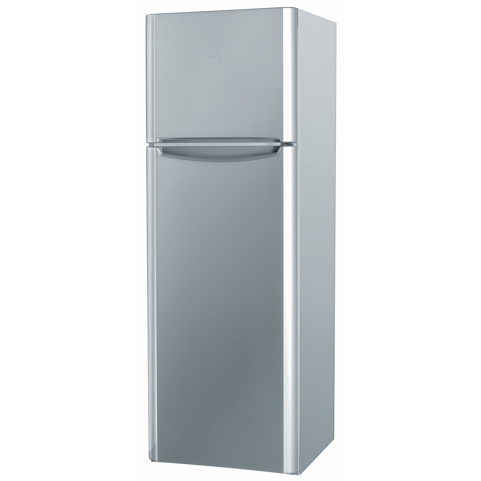 INDESIT FRIGO 2P. 318LT CE.F VENTILATO 4RIP.VETRO SILVERAttaccalaspina