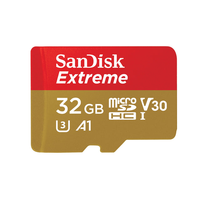 SANDISK MEM.MICRO SDHC 32GB 90MB/S EXTREME ACTION A1Attaccalaspina