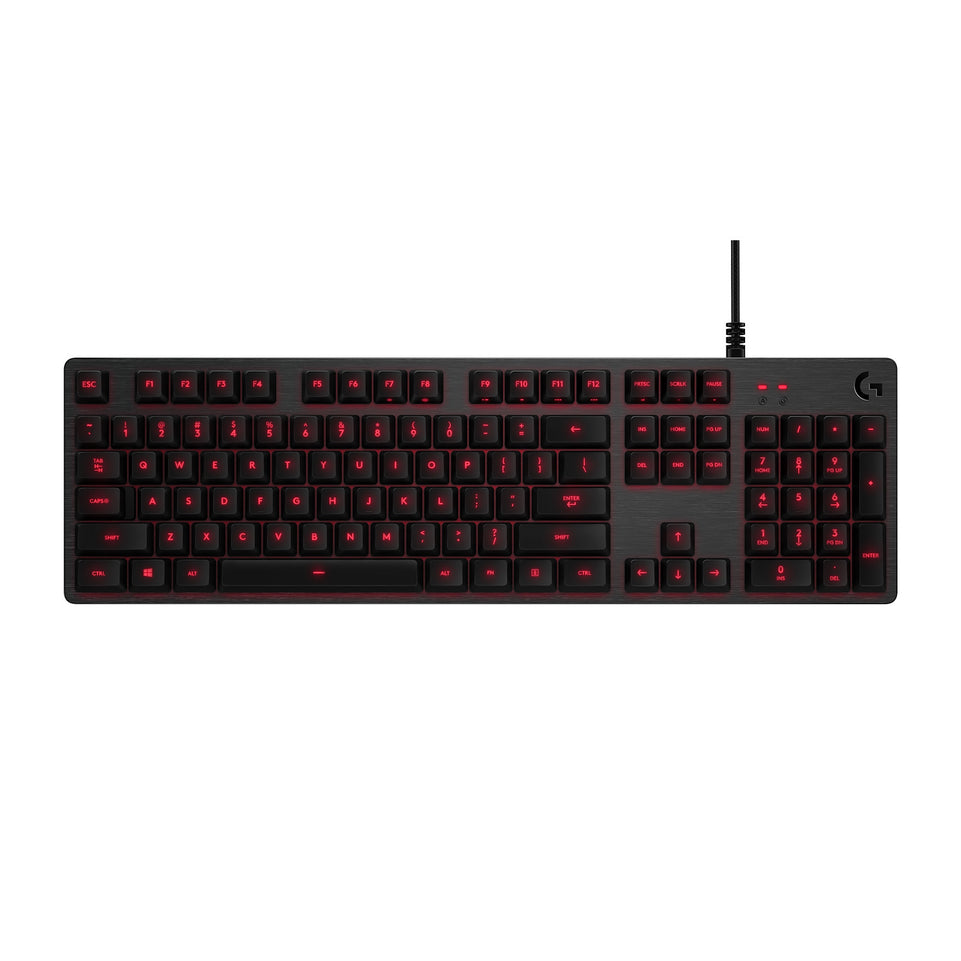 LOGITECH TASTIERA GAME MECCANICA TASTI ILLUMINATI G413 NEROAttaccalaspina