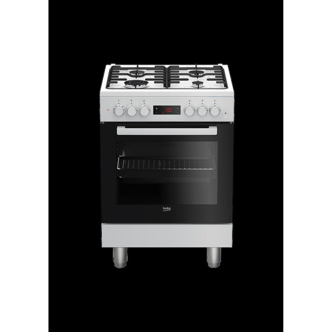 BEKO CUCINA 60CM 4F/GAS F.ELET.MULTI. G.PIATT COP.VETROAttaccalaspina